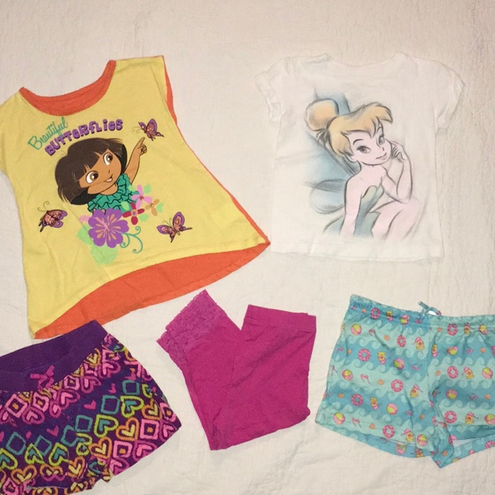 Little girls sz 4t bundle of 5 like new